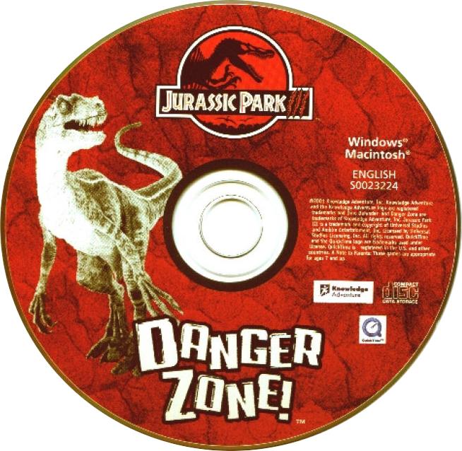 Jurassic Park 3: Danger Zone! - CD obal