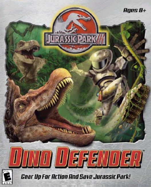 Jurassic Park 3: Dino Defender - pedn CD obal
