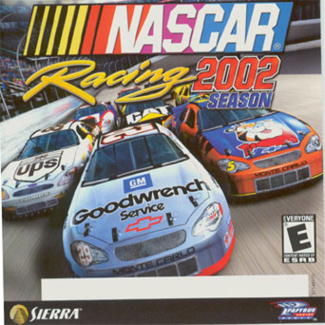 Nascar Racing 2002 Season - pedn CD obal