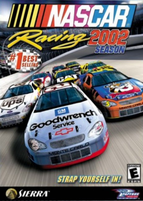 Nascar Racing 2002 Season - pedn CD obal 2