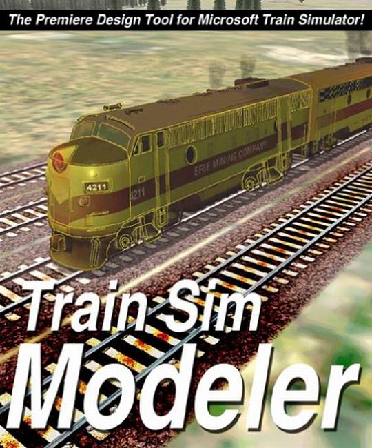 Train Sim Modeler - pedn CD obal