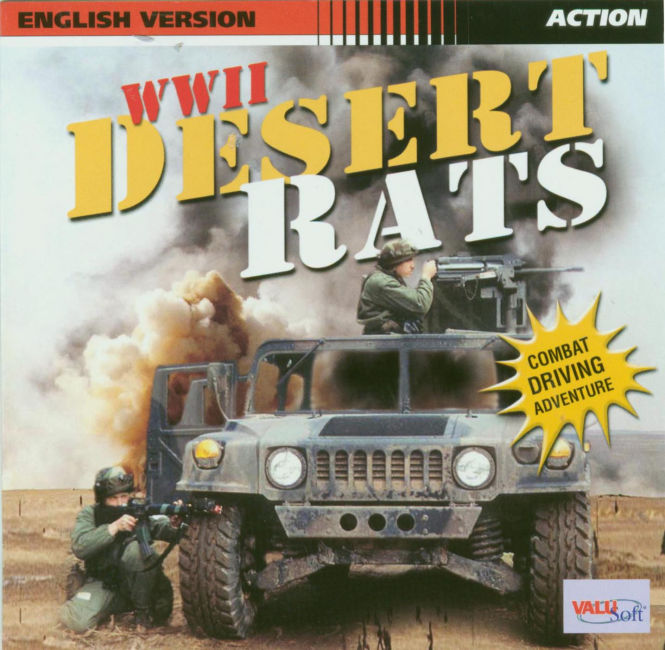 WW II: Desert Rats - pedn CD obal