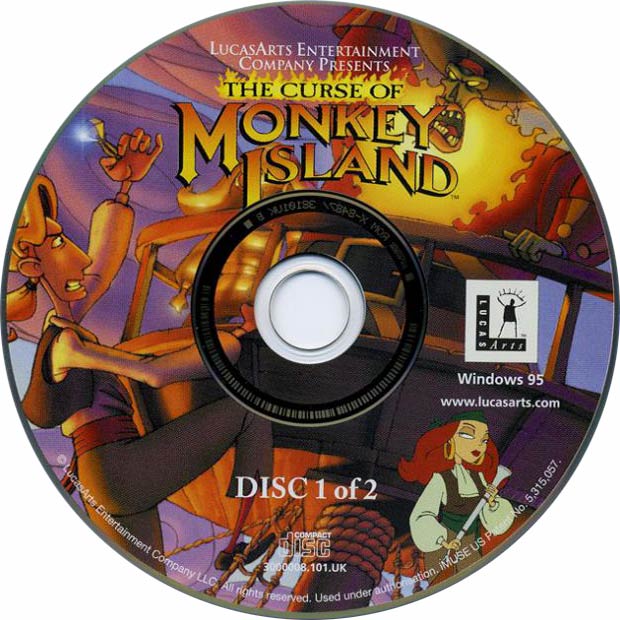 Monkey Island: Bounty Pack - CD obal