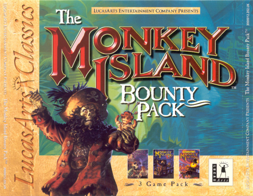 Monkey Island: Bounty Pack - pedn CD obal