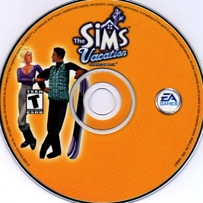 The Sims: Vacation - CD obal