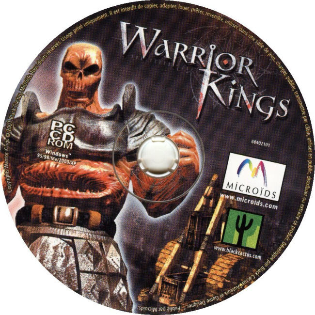 Warrior Kings - CD obal
