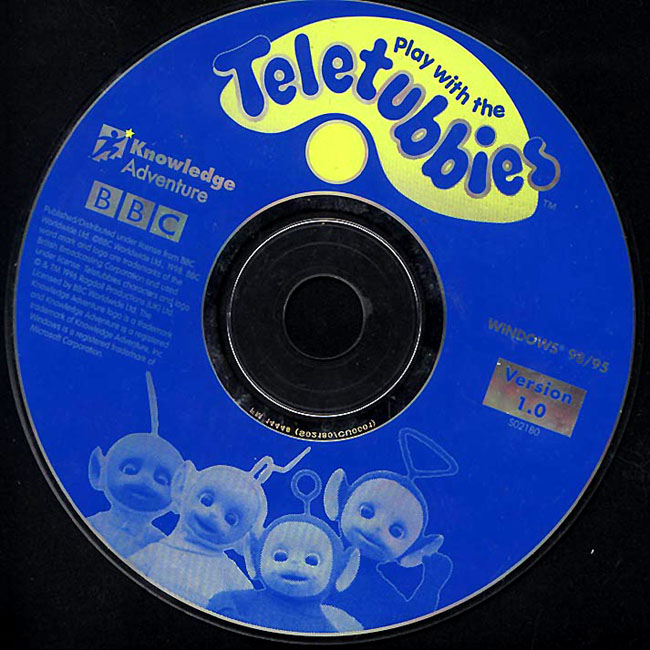 Play with the Teletubbies - CD obal