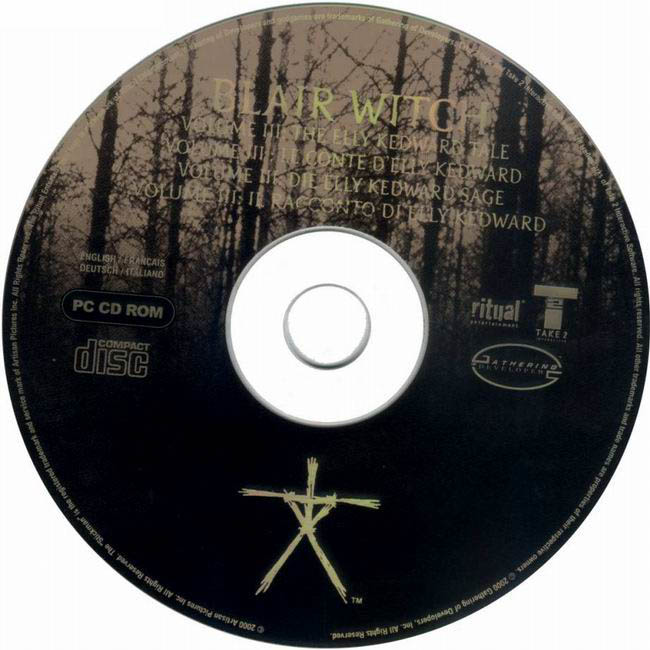 Blair Witch Volume 3: The Elly Kedward Tale - CD obal