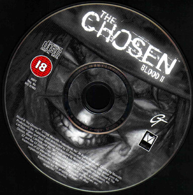Blood 2: The Chosen - CD obal