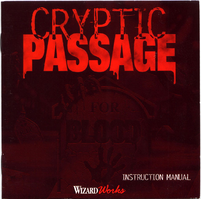 Blood: Cryptic Passage - pedn CD obal