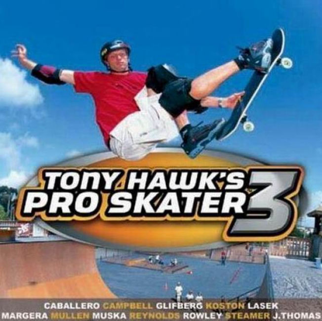 Tony Hawk's Pro Skater 3 - pedn CD obal
