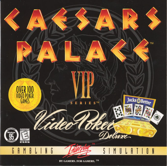 Caesars Palace: Vip Video Poker Deluxe - pedn CD obal
