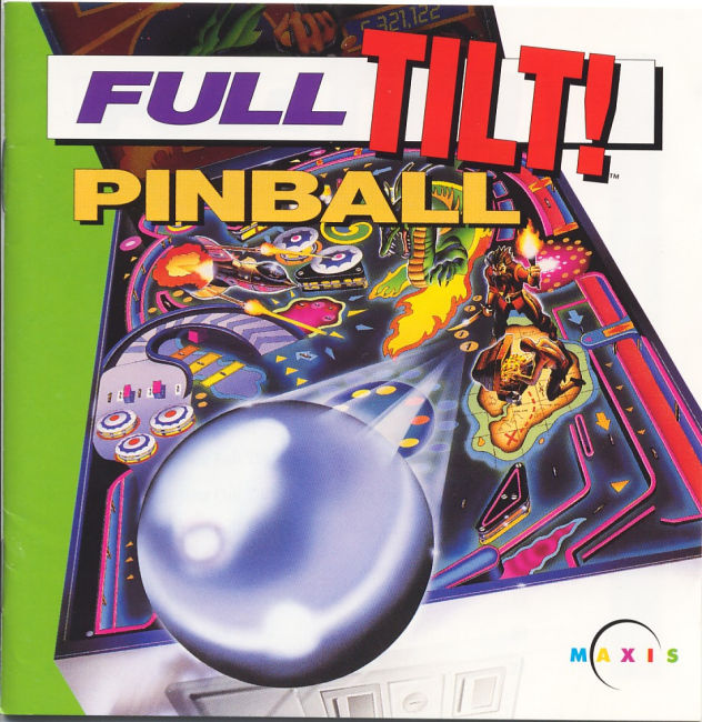 Full Tilt! Pinball - pedn CD obal