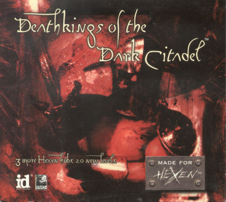 Hexen: Deathkings of the Dark Citadel - pedn CD obal