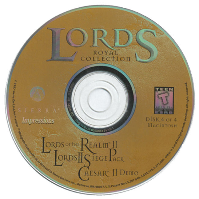 Lords Royal Collection - CD obal 4