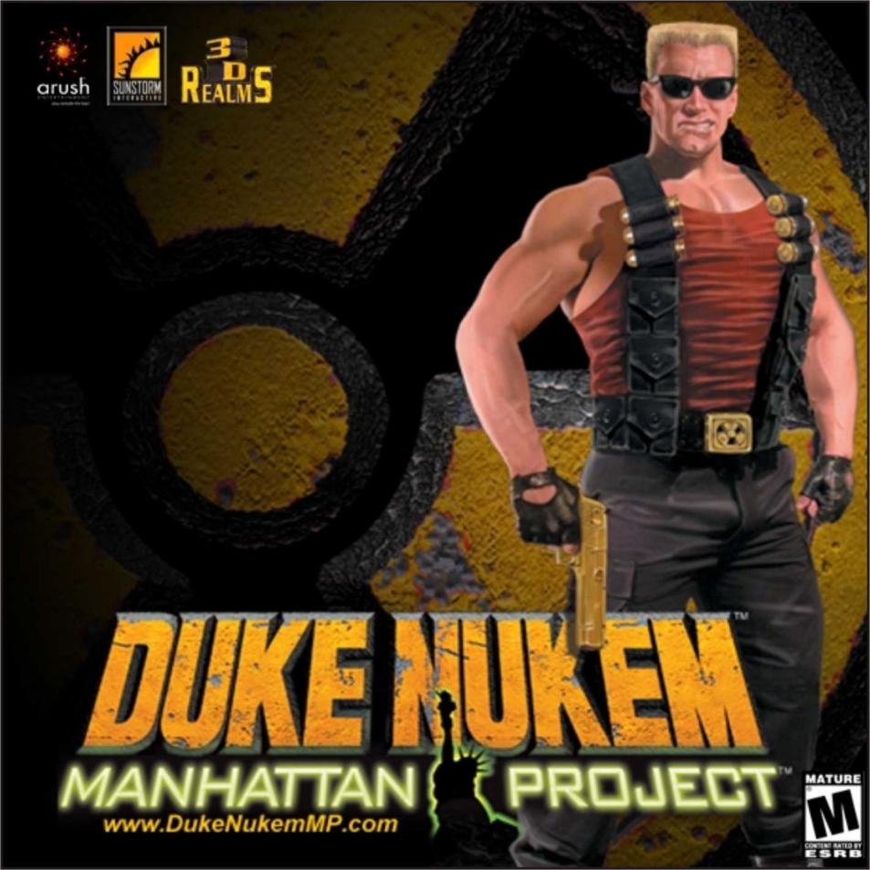 Duke Nukem: Manhattan Project - pedn CD obal 2