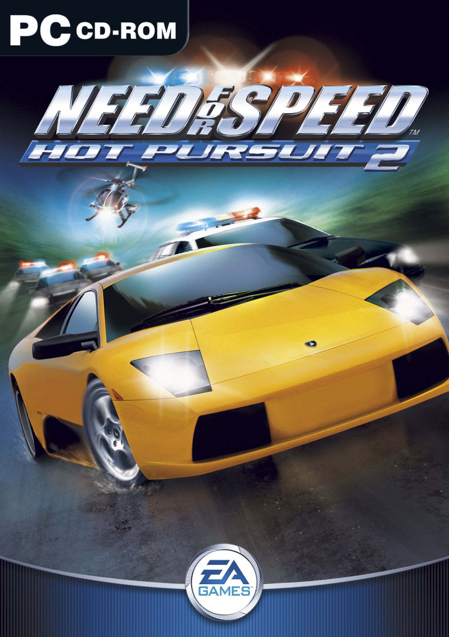 Need for Speed: Hot Pursuit 2 - pedn DVD obal