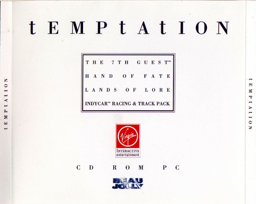 Temptation - pedn CD obal
