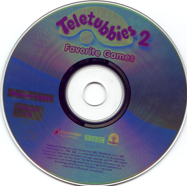 Teletubbies 2: Favorite Games - CD obal
