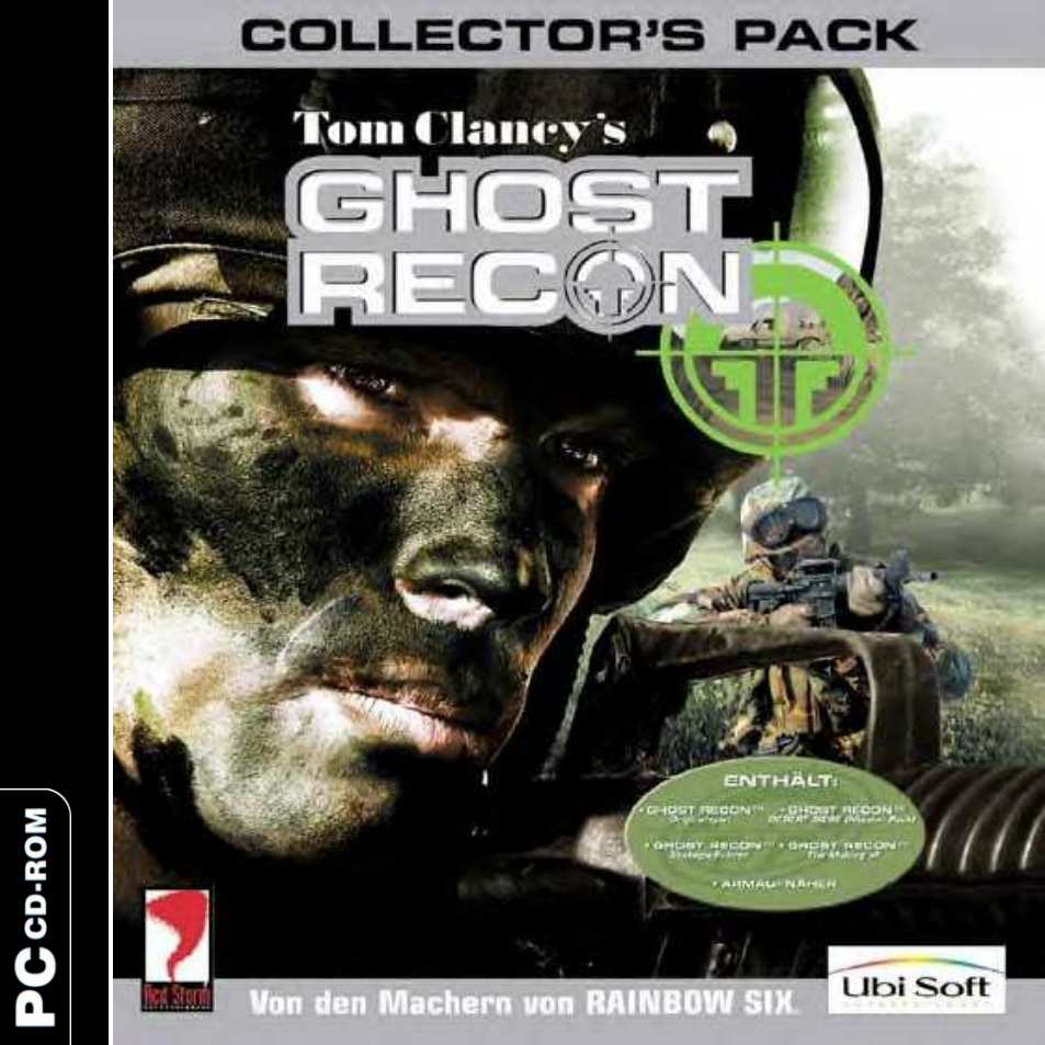 Ghost Recon: Collector's Pack - pedn CD obal