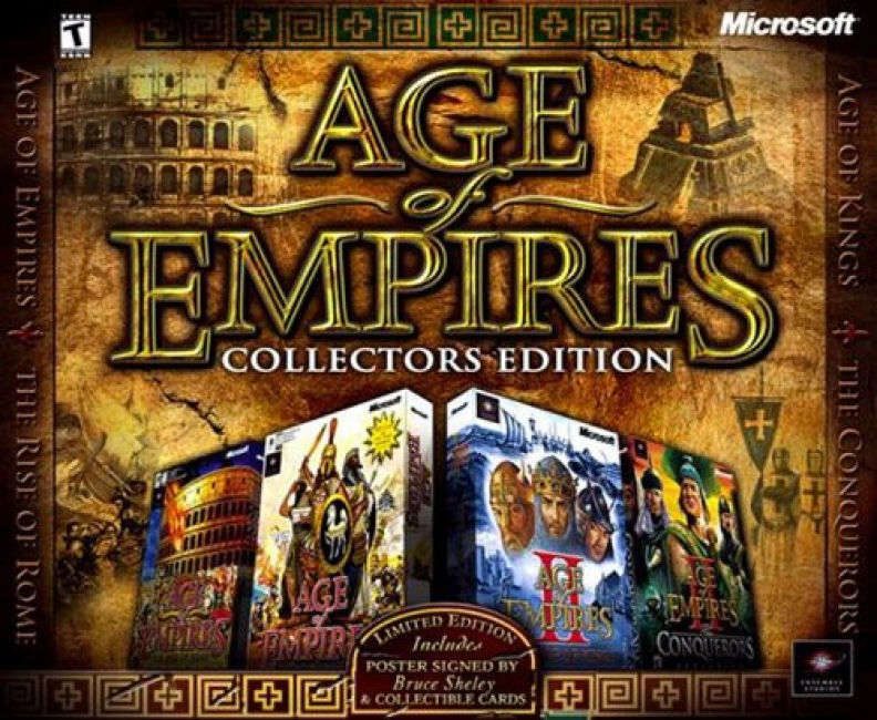 Age of Empires: Collector's Edition - pedn CD obal