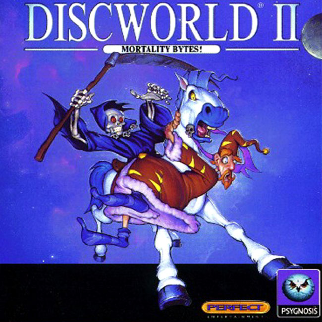 Discworld 2: Mortality Bytes - pedn CD obal