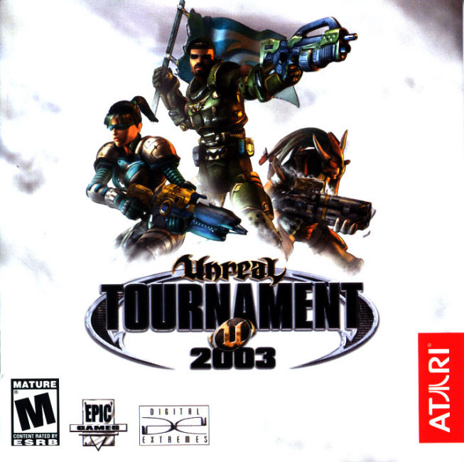 Unreal Tournament 2003 - pedn CD obal 2