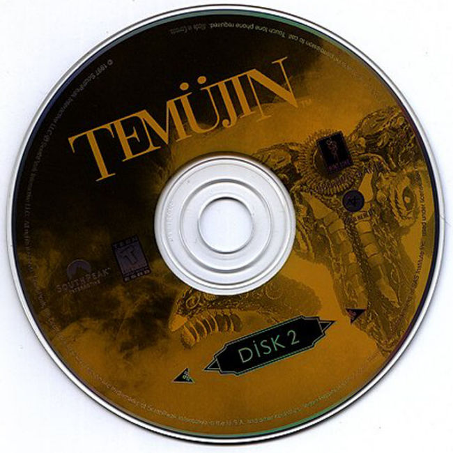Temjin - CD obal 2