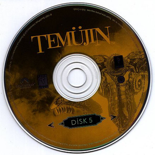 Temjin - CD obal 5