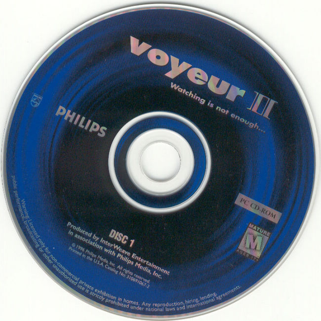 Voyeur II - CD obal