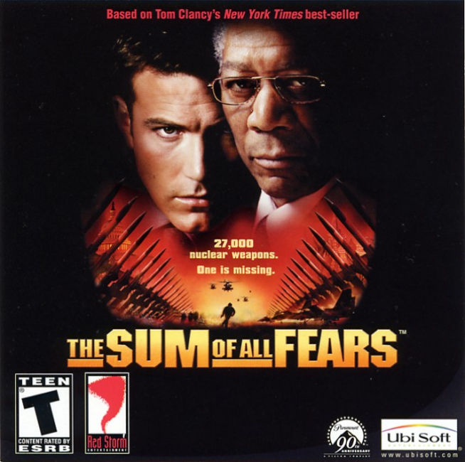 The Sum of All Fears - pedn CD obal 2