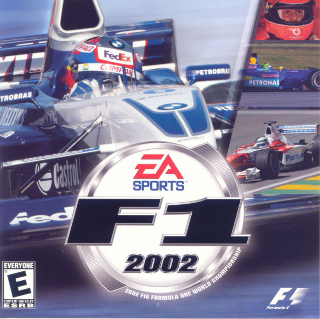 F1 2002 - pedn CD obal