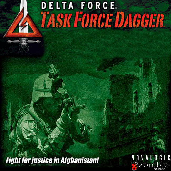 Delta Force: Task Force Dagger - pedn CD obal