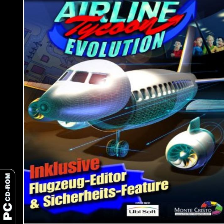 Airline Tycoon: Evolution - pedn CD obal