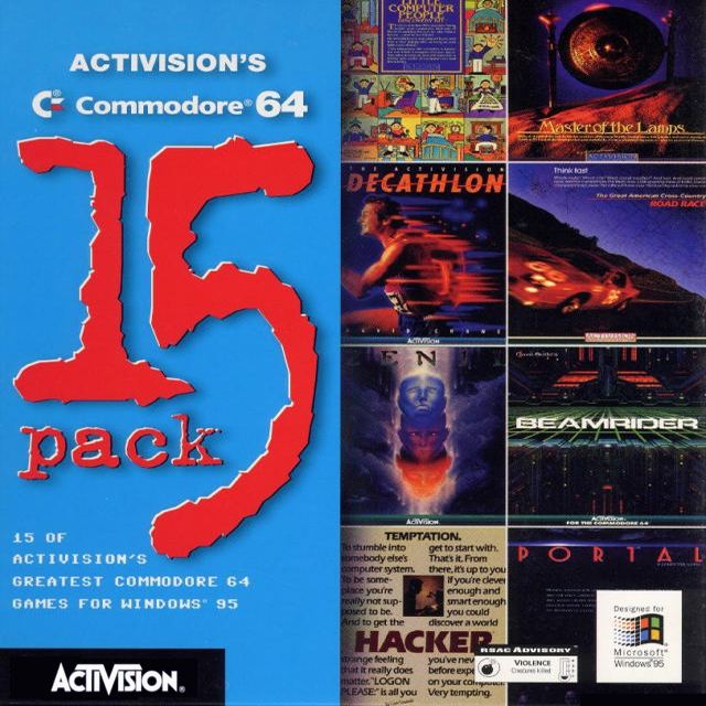 Activision's Commodore 64 15 Pack - pedn CD obal