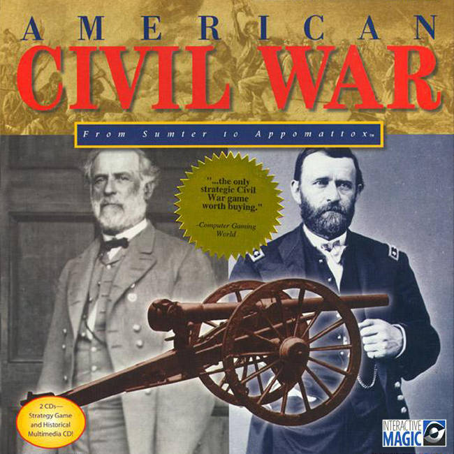 American Civil War: From Sumter to Appomattox - pedn CD obal