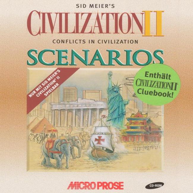 Civilization 2: Conflicts in Civilization Scenarios - pedn CD obal
