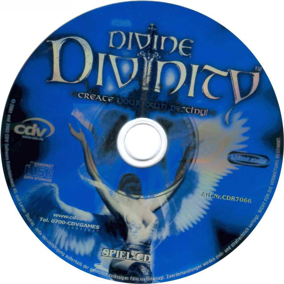 Divine Divinity: Create Your Own Destiny - CD obal 3