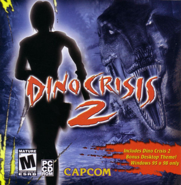 Dino Crisis 2 - pedn CD obal 3