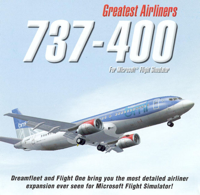 Greatest Airliners 737-400 - pedn CD obal