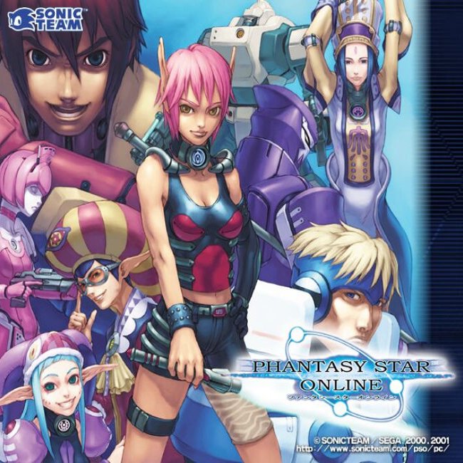 Phantasy Star Online - pedn CD obal