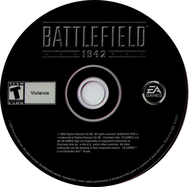 Battlefield 1942 - CD obal