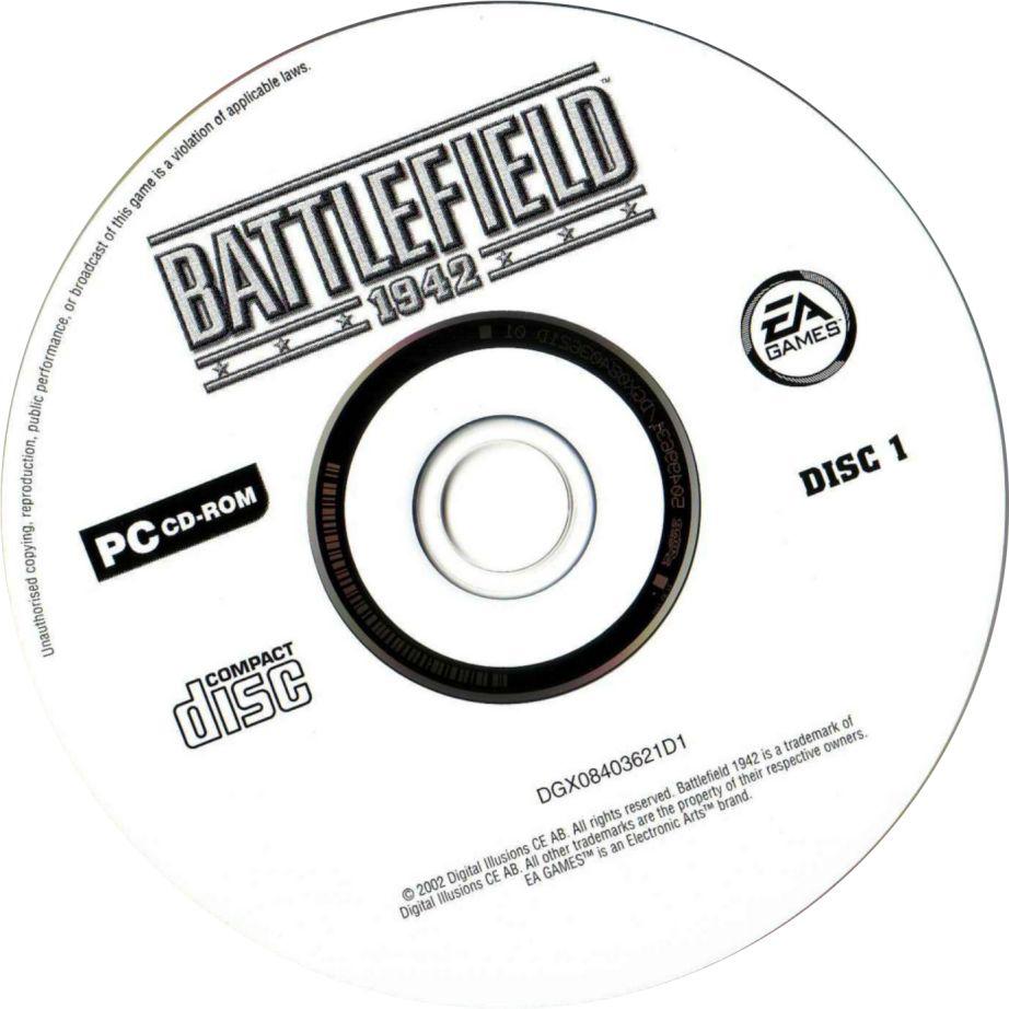 Battlefield 1942 - CD obal 2