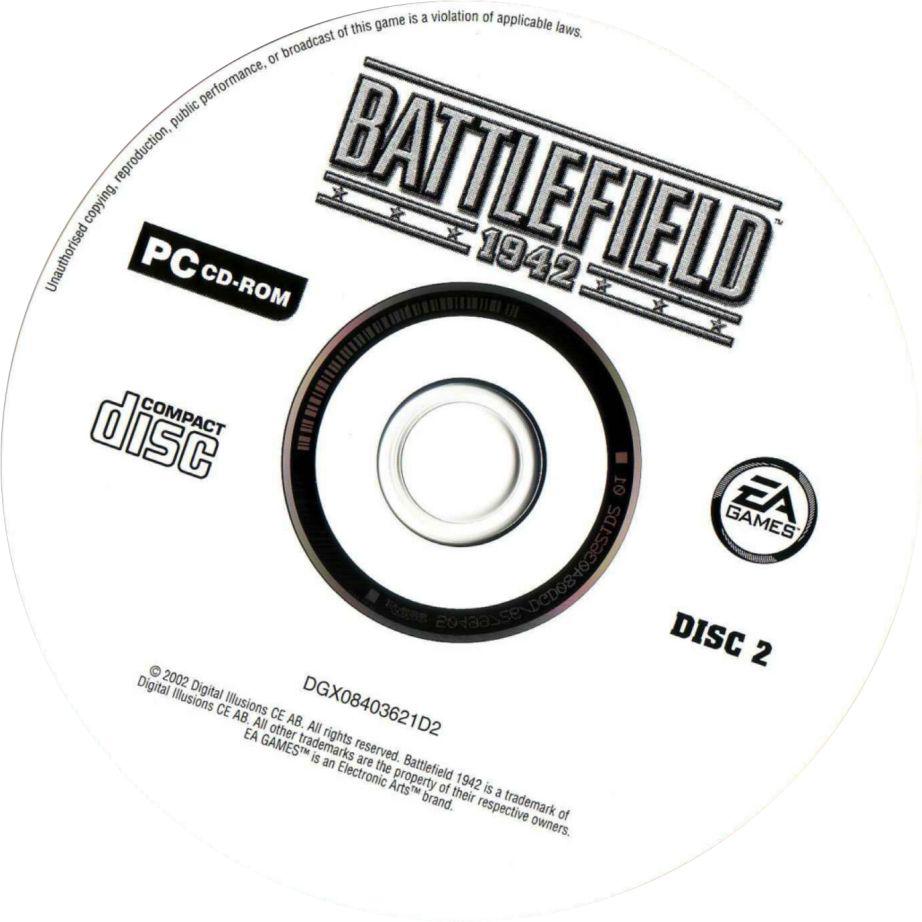 Battlefield 1942 - CD obal 3