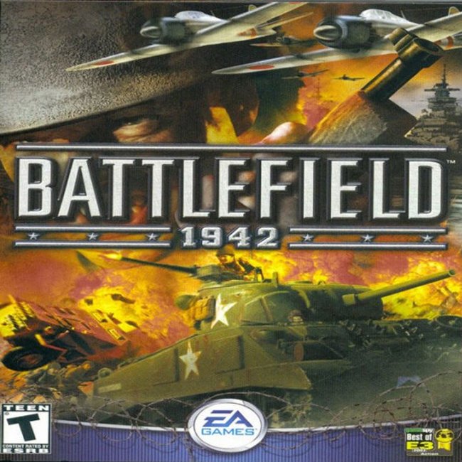 Battlefield 1942 - pedn CD obal 2