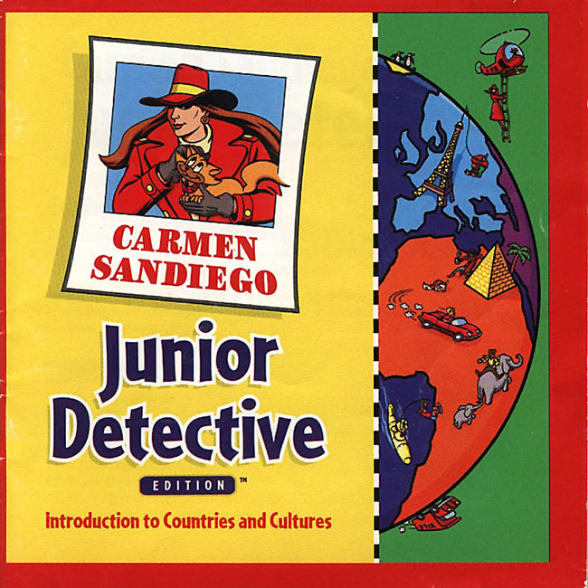 Carmen Sandiego: Junior Detective - pedn CD obal