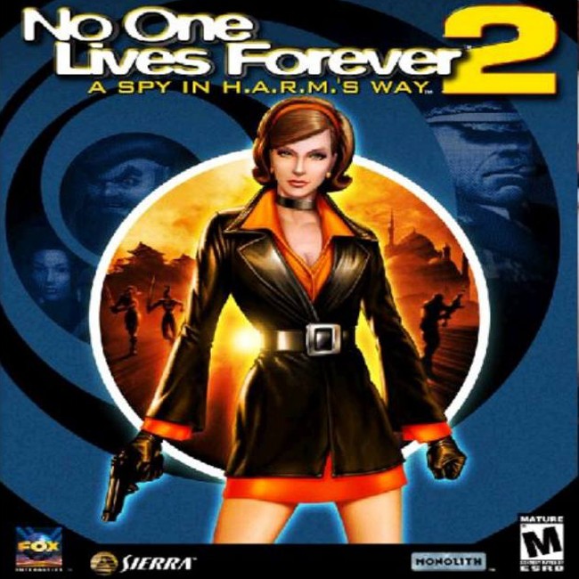 No One Lives Forever 2: A Spy in H.A.R.M.'s Way - pedn CD obal