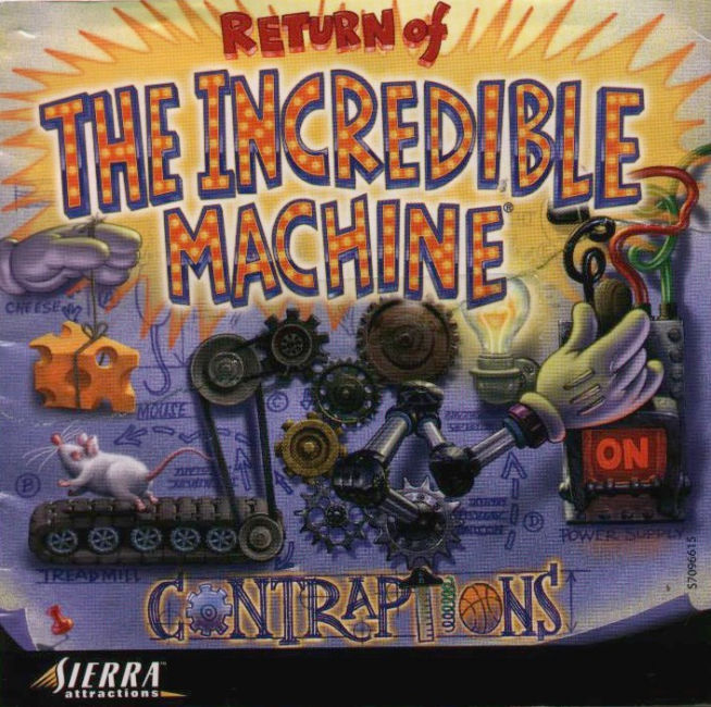 Return of The Incredible Machine: Contraptions - pedn CD obal