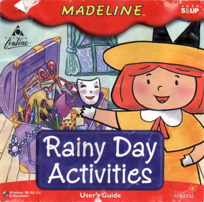 Madeline: Rainy Day Activities - pedn CD obal