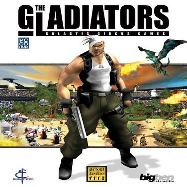 The Gladiators: The Galactic Circus Games - pedn CD obal